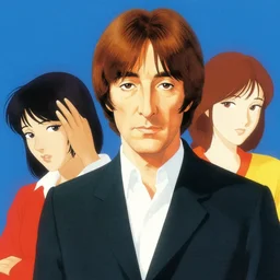john lennon by yoji shinkawa, katayama bokuyo, agnes cecile, concept art, vibrant colors, 8 k
