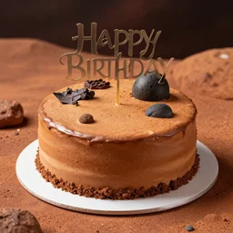 Birthday cake on mars