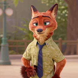 gene wilder as a zootopia character