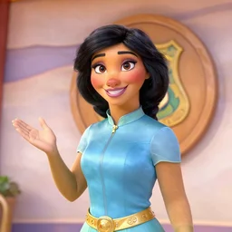 princes jasmine as a zootopia character