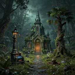 environment art, occult