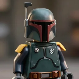 Film still of Boba Fett, from The Lego Movie (2014)