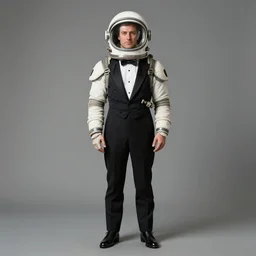 ( ( ( ( ( man in space helmet and tuxedo. full body ) ) ) ) ) by jean - baptiste monge!!!!!!!!!!!!!!!!!!!!!!!!!!!!!!