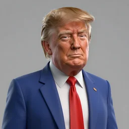 a screenshot of donald trump in borderlands 2. 3 d rendering. unreal engine. amazing likeness. very detailed. cartoon caricature