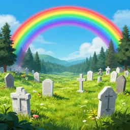 rainbow graveyard