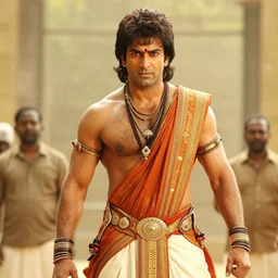 film still of amir khan in Baahubali [2017], 4k