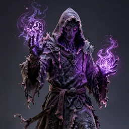 a necromancer pulsing with necrotic energy, art by mauro belfiore, power auras, sigils, tattered cloth robes, substance 3 d painter, pbr textures, physical based rendering, cinematic, hyper realism, high detail, octane render, unreal engine, 8 k, smooth gradients, high contrast, depth of field, aperture f 2. 8