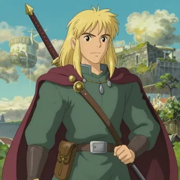 legolas from the anime lord of the rings (1986), studio ghibli, very detailed, hyperrealistic