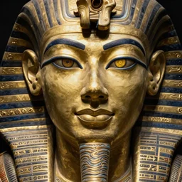 close up portrait god of the underworld, egyptian symbolism, pale olive skin, sunken eyes with yellow pupils, sneering moroccan man by artgerm, cushart krenz, greg rutkowski, mucha. art nouveau. gloomhaven, swirly looping ripples, dark colors, sharp edges. ultra clear detailed. 8 k. elegant, intricate, octane render