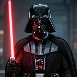darth vader with a tie
