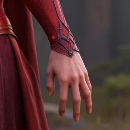 a 3 d hand of scarlet witch, nostalgia, very detailed texture, realistic shaded lighting, studio quality, digital art, dynamic background, unreal engine 5 rendered, octane rendered, pinnacle studio, naturel, trending on artstation, art style by ilya kuvshinov, katsuhiro, artgerm, jeremy lipkin, michael garmash, nixeu