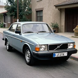 photo volvo 240 as the new time machine in Back to the Future IV, movie still, 1990