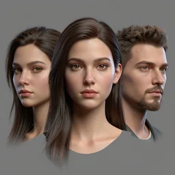 3 d render face portrait of a goddess by alena aenami, charles spencelayh, beeple, octane render