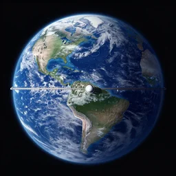 iss earth photo, o'neill cylinder, scifi, artstation