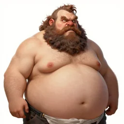 a highly detailed illustration of fat ugly disgusting bloated bearded man, art by artgerm and greg rutowski and ilya kuvshinov, intricate, elegant, highly detailed, centered, digital painting, artstation, concept art, smooth, sharp focus, league of legends concept art, wlop.