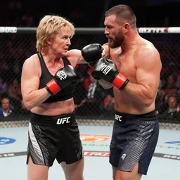 betty white boxing stepen hawking ufc octagon mma