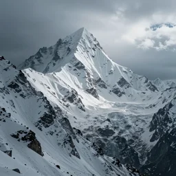 rocky, icy, snow - capped, windy, majestic, myriad, sheer, sloped, sharp, craggy, imposing, endless, mysterious, gloomy, isolated, tranquil, rugged, vertigo - inducing, immense, foreboding mountain
