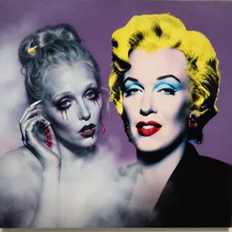 Cosmically Terrified by Andy Warhol and Gerald Brom