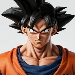Manga Portrait of Guy Fieri as Goku, Anime, Dragon Ball Z, studio lighting, model, HDR, 24MP, fantasy, high detail, elegant, digital painting, natural light, vibrant, intricate, textured skin, highly detailed, artstation, sharp, focus, illustration, Anna Dittmann, Ilya Kuvshinov, Nikolay Makovsky