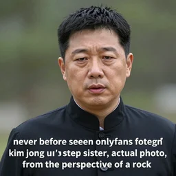 “ never before seen onlyfans footage of kim jong un ’ s step sister, actual photo, from the perspective of a rock ”