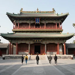 jin ancestral temple temple in taiyuan china by anato finnstark, by alena aenami, by john harris, by ross tran, by wlop, by andreas rocha