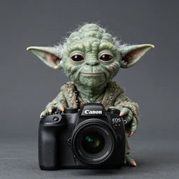 Yoda on cocaine, Canon EOS R3, f/1.4, ISO 200, 1/160s, 8K, RAW, unedited, symmetrical balance, in-frame