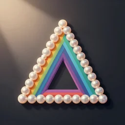 vector art | triangle logo | pearl rainbow, outlines, textures, contrast | friendly fun soft simple polished coherent simple intricate geometric modern | hi - fructose, divine proportion, smooth, octane render, sharp focus, artstation | beeple, meta design, wolff olins |