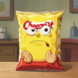 a Cheeze-it becomes sentient