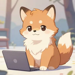 cute furry needs your help, anime