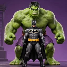 photo of batman as hulk, marvel movie