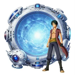 complex alien technology that can create a portal, used to travel to different dimensions by eiichiro oda and alfred parsons