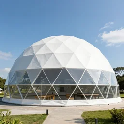 geodesic dome by buckminster fuller