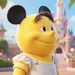 walt disney smilin, hyperrealistic, concept art, octane render, unreal engine 5, trending on deviantart, highly detailed, high quality, 8 k, soft lighting, cute, natural lighting, realistic face, trending on artstation, elegant clothes, profile picture, path traced, disneyland background