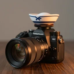 private detective. navy and burnt orange hues. 40mm lens, shallow depth of field, split lighting