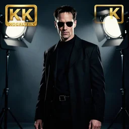 a portrait of agent smith from the matrix, dynamic lighting, studio lighting, 8k, award winning photo