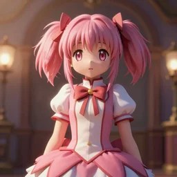 madoka magica witches cinematic lighting, photorealistic, octane render 8 k depth of field 3 d