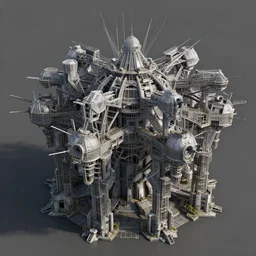 megastructure from blame!, unreal engine