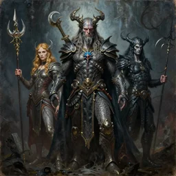 wrath of the litch king by lisa frank, artgerm and h. r giger, highly detailed, sharp focus, oil on canvas, studio lighting, dark fantasy, deviantart, artstaion