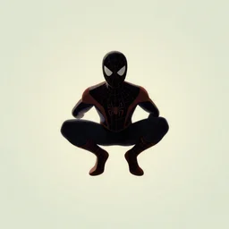 minimalist movie poster, spiderman, minimalism, fanart, retro