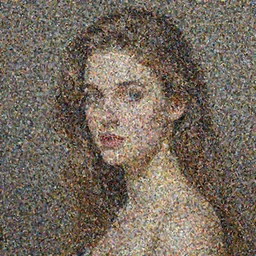painting of a gorgeous young woman in the style of Helene Knoop, realistic, sharp focus, 8k high definition, insanely detailed, intricate, elegant, art by Helene Knoop and Craig Mullins