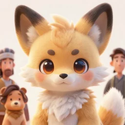 a beautiful portrait of a cute anthropomorphic humanoid original fursona fantay character. big eyes. character design by cory loftis, fenghua zhong, ryohei hase, ismail inceoglu and ruan jia. volumetric light, detailed, rendered in octane