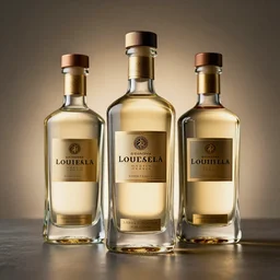3 d concept of a luxury tequila bottle