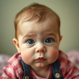 a baby that has bill hader's facial features, tiny baby bill hader