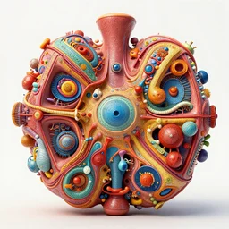 biological valve body megastructure in the style of dr. seuss, intricate colorful masterpiece, hyper detailed, hd