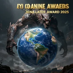 a massive creature consuming planet earth, dramatic lighting, concept art, award winning, artstation, fantasy art, apocalyptic art