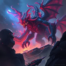 diablos noire boss of monster hunter world iceborn worldboss guild raid digital painting bioluminance alena aenami artworks in 4 k design by lois van baarle by sung choi by john kirby and artgerm style pascal blanche and magali villeneuve