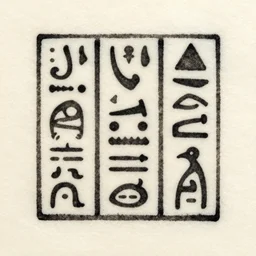 hieroglyphics tattoo stencil