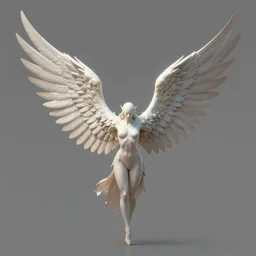 symmetrical extended wings, elegant, volumetric lighting, digital painting, highly detailed, artstation, sharp focus, illustration, concept art, ruan jia, steve mccurry
