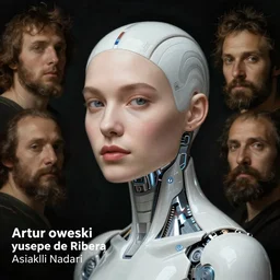 portrait of a beautiful woman by artur tarnowski and jusepe de ribera and irakli nadar, futurepunk, cybernetic components!!, electrical wiring!, ring light, closeup, fantasy art, highly detailed, digital art, masterpiece, pearlescent, opalescent, iridescent, transhumaninsm!