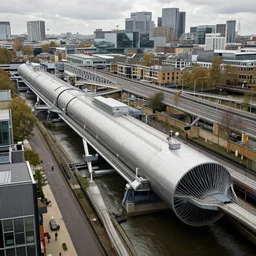 london super sewer, matte painting